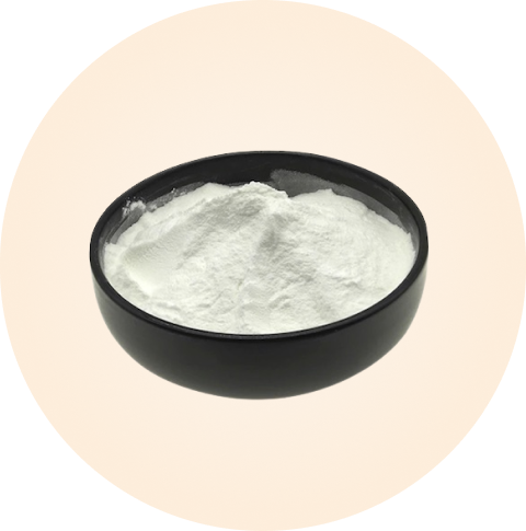 white powder in a bowl, representing vitamins d3 and k2